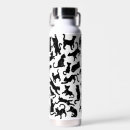 Search for cat water bottles Black and white