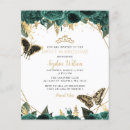 Search for emerald green birthday invitations Tiara