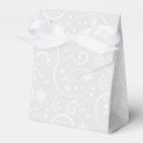 Search for christmas favor boxes silver