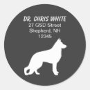 Search for german stickers German shepherd dog