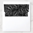 Search for black and white envelope liners Botanical