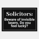 Search for no soliciting outdoor signs Black and white