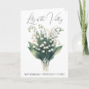 Search for lily of the valley cards May birth flower