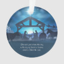 Search for nativity ornaments Blue