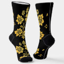 Search for black and gold socks Floral