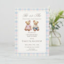 Search for bears gender reveal baby Mother to be