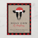 Search for cow christmas cards Rustic