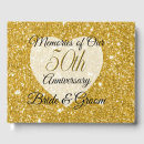 Search for 50th anniversary guest books Keepsake