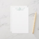 Search for professional stationery paper Green