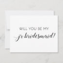Search for junior bridesmaid cards Script