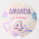 Search for mermaid balloons Purple