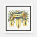Search for graduation plates and napkins Square
