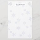Search for snowflake stationery paper Elegant