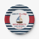 Search for sail boat paper plates Nautical