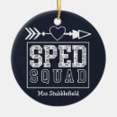 Search for special education teacher ornaments Student