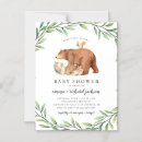 Search for rabbit baby shower invitations Watercolor greenery