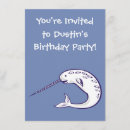 Search for narwhal invitations Blue