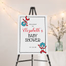Search for twins baby shower posters Thing one thing two