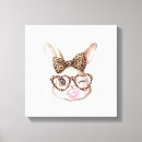 Search for bunny with glasses art Easter