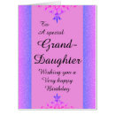 Search for special granddaughter birthday cards Pretty