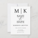 Search for elopement save the dates Black and white
