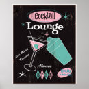 Search for vintage cocktail posters Martini