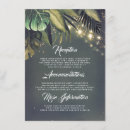 Search for beach wedding enclosure cards tropical