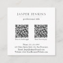 Search for minimal business cards Hair stylist