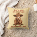 Search for highland cow pillows Cute