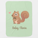 Search for squirrel baby blankets Woodland