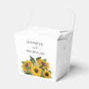 Search for sunflower favor boxes Modern