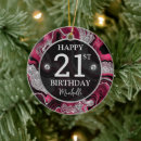 Search for 21st birthday ornaments Diamonds