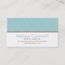 Search for victorian calling business cards Blue