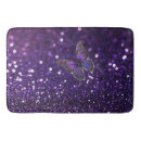 Search for purple bath mats Butterfly