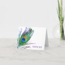 Search for peacock thank you cards Formal