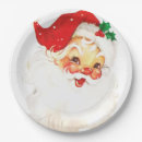 Search for vintage santa claus plates Jolly