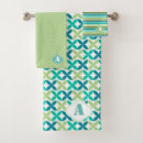 Search for monogrammed boat towels Family monogram name