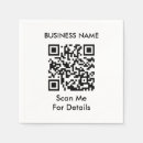 Search for qr code napkins Promotional