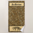 Search for leopard beach towels Wild animal
