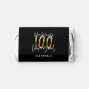 Search for 100th birthday favors Typography