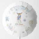 Search for deer balloons Winter baby shower