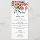Search for tropical menus Colorful
