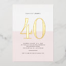 Search for gold and white birthday invitations Modern