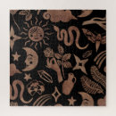 Search for sun and moon puzzles Vintage