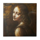 Search for antique portrait tiles Leonardo da vinci