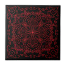 Search for red and black tiles Butterfly