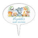 Search for tropical cake toppers Jungle animals