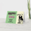 Search for funny 50th male birthday cards For her