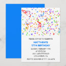 Search for 17th for boy birthday invitations Teen