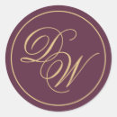 Search for letter w stickers Circle